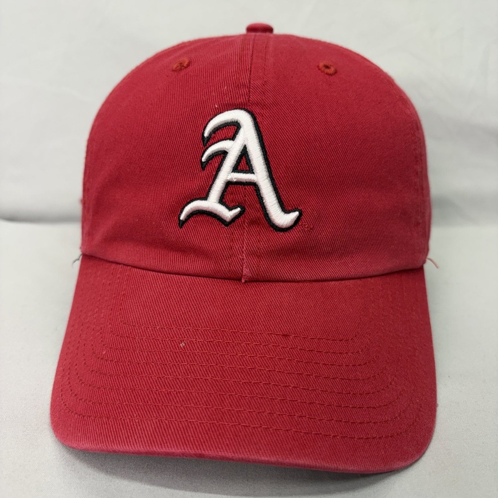 '47 Brand Alabama Crimson Tide Hat Mens OSFM Red Adjustable Buckle Cap